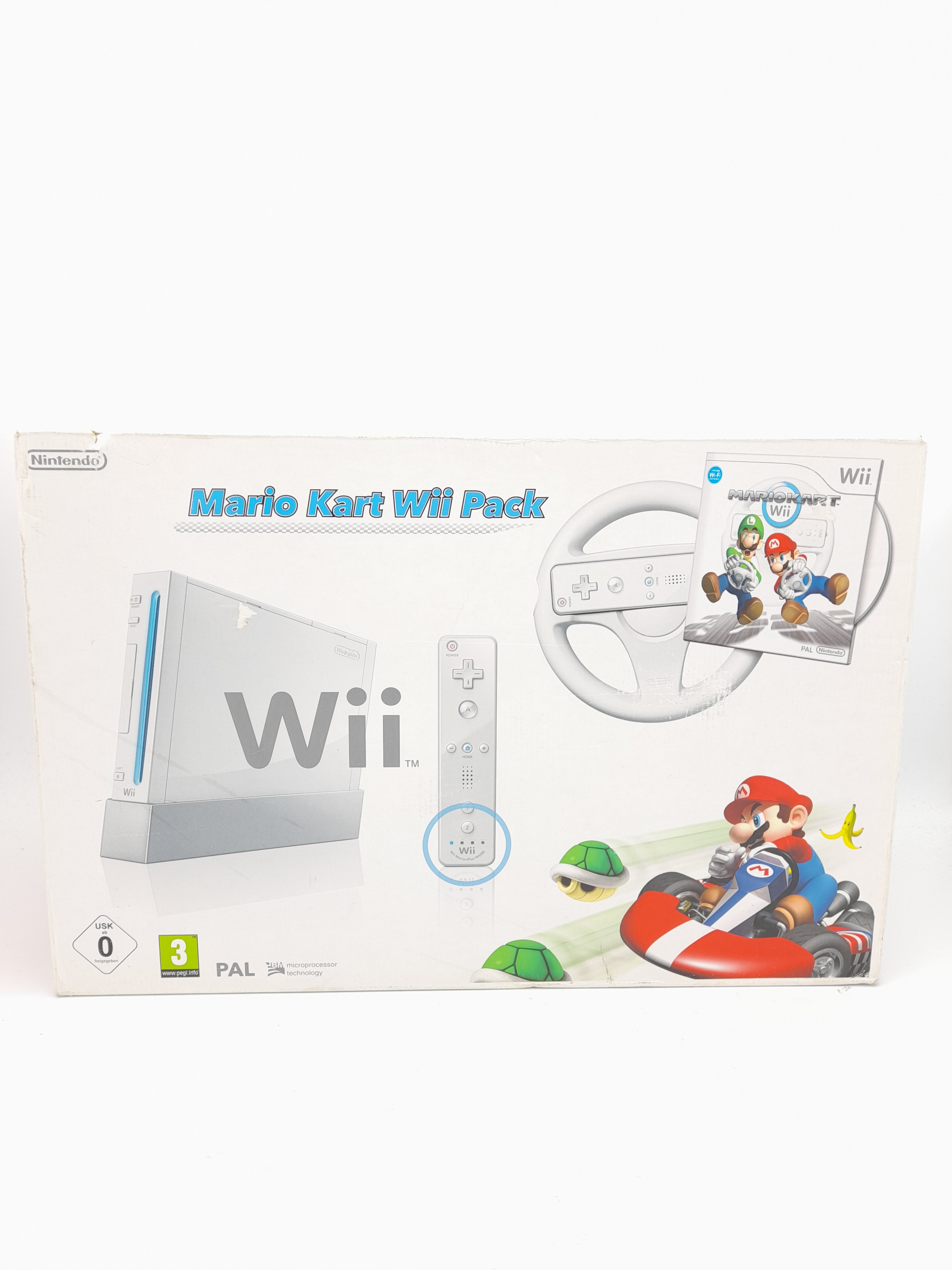 Foto van Mario Kart Wii Pack Wit in Doos