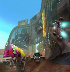 Review Monster 4x4: Stunt Racer: Race tegen muren op en verzamel allerlei bonussen