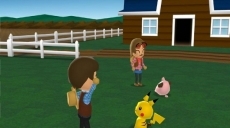 Review My Pokémon Ranch: Je krijgt een Pikachu als begin PokÃ©mon.