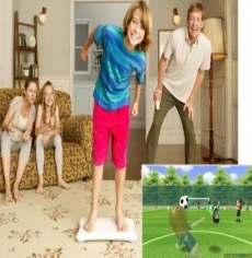 Review Wii Balance Board: Wii fit game op het Wii Balance Board.