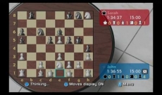 Review Wii Chess: Dit is het scherm dat je nog lang voor je ziet als je besluit Wii Chess te gaan spelen...