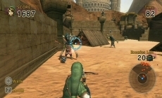 Review Wii Zapper: De Wii Zapper maakt een spel zoals <a href = https://www.mariowii.nl/wii_spel_info.php?Nintendo=Links_Crossbow_Training>Links Crossbow Training</a> leuker door zelf te richten op de vijanden!