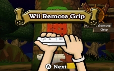 Review Zack and Wiki: Quest for Barbaros’ Treasure: Een van de vele manieren om de Wii Remote vast te houden.