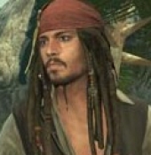 De beruchte Captain Jack Sparrow. Slim, behendig en prettig gestoord. Savvy?