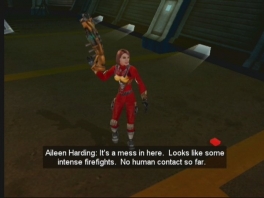 Vernietig alle aliens als Aileen Harding!