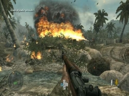 Vlammenwerpers zijn ook speelbaar in Call of Duty 5