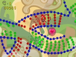 Het spel kan ook met twee spelers worden gespeeld: elke speler verzamelt zijn eigen kleur(en).
