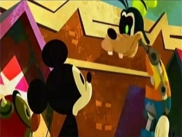 Oh ja, Goofy is een doodenge robot in deze game, evenals Donald en Katrien.