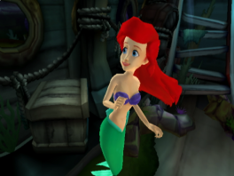 Speel als Ariel de Kleine Zee-meermin of een van de andere vier prinsessen.