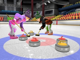Zo’n beetje alle wintersporten zitten erin dus ook Curling.