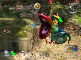 Ga, Pikmin, versla die vleesetende plant.