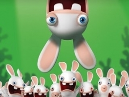 De Rabbids, de knotsgekke knaagdieren, spelen in alle drie de spellen de hoofdrol!