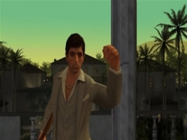 Je speelt het spel als Tony Â´ScarfaceÂ´ Montana.