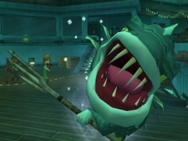 "Help! Een boeren-onderwater-piranha-plant-monster!"