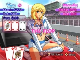 De game is gebaseerd op het concept "strippoker": dit verklaart ook de 16+ rating