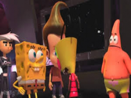 SpongeBob SquarePants en de Nickelodeon Helden: De Strijd Tegen Slijm: Afbeelding met speelbare characters