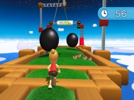 In Obstacle Course moet je een parcours afleggen die je doet denken aan <a href = https://www.mario64.nl/nintendo64_Super_Mario_64.htm>Super Mario</a>!