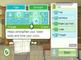 My Wii Fit Plus routine is heel erg handig als je regelmatig bepaalde spieren wil trainen.